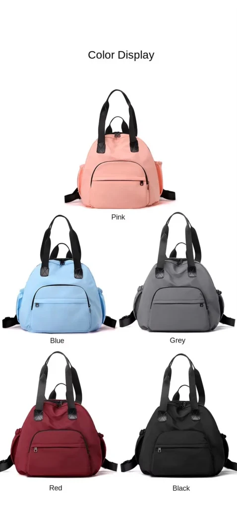 Custom Nylon Drawstring Gym Bag Durable color