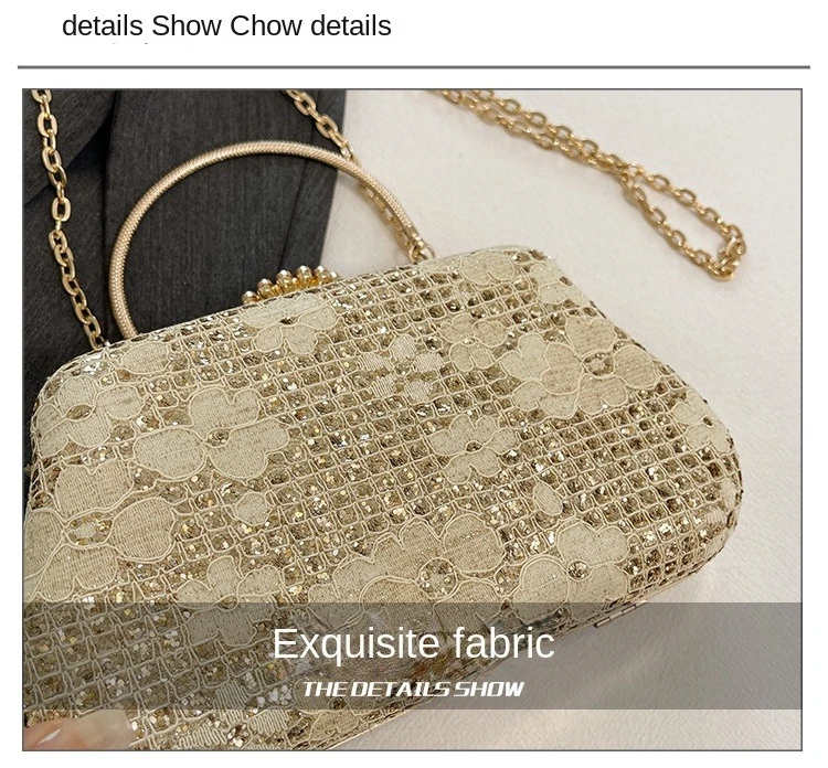 Wholesale Luxury PU Flower Pattern Clutch Bag Material