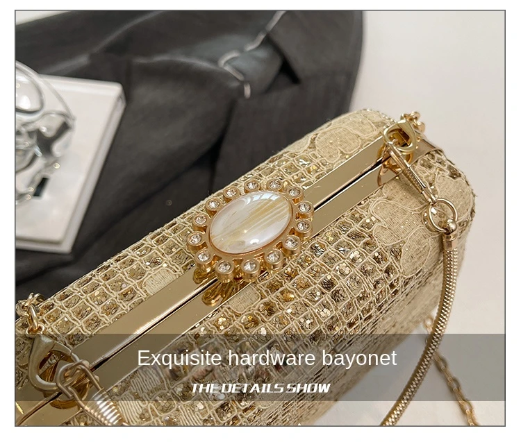 Wholesale Luxury PU Flower Pattern Clutch Bag Hasp Closeure