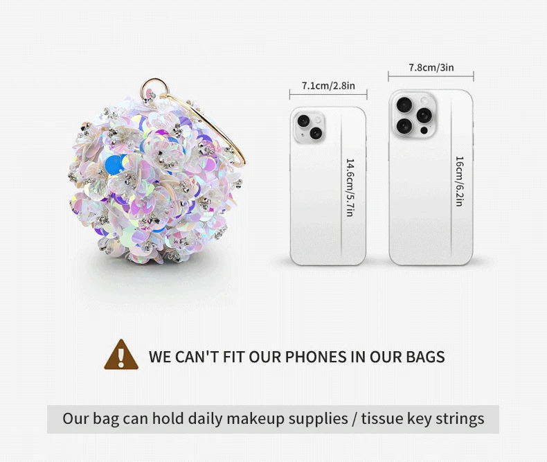 Factory Luxury Evening Clutch Bag with Colorful 3D Floral Embellishments Compreasion 1