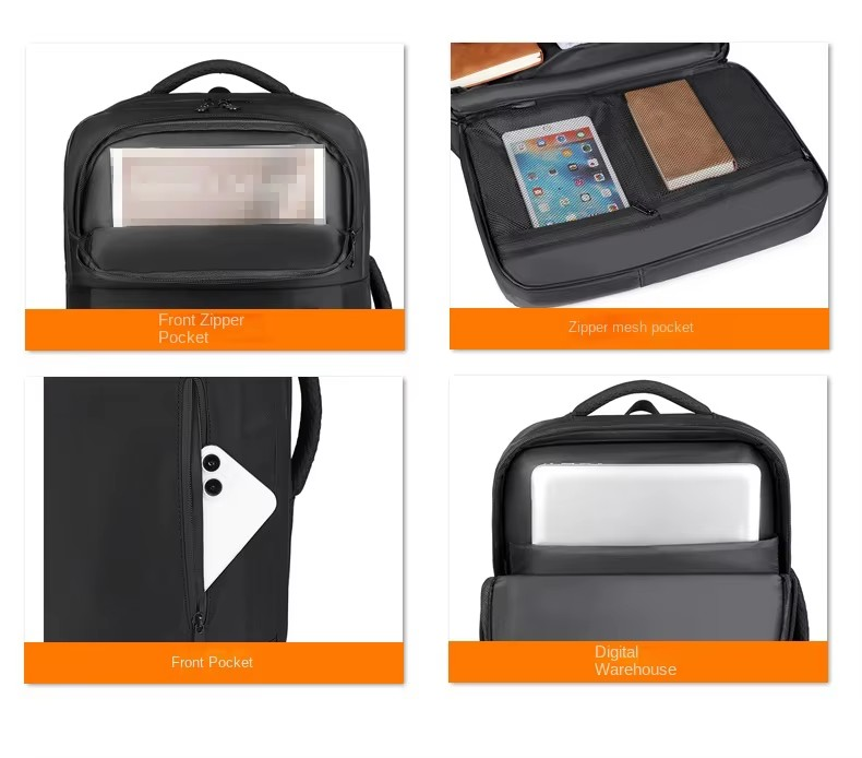 Men's Travel Backpack: Vacuum, Laptop, Large Capacity pockets