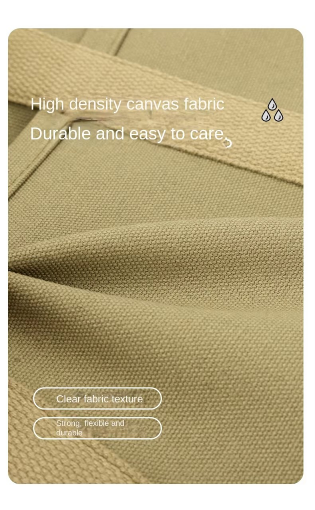 fabric High-Quality Canvas Tote Custom Sling Bag