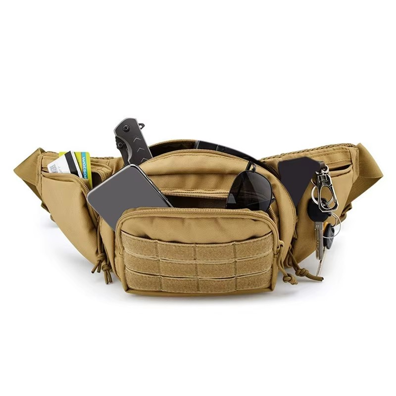 pockets Multifunctional Belt Bag: Waterproof Oxford Sports Running