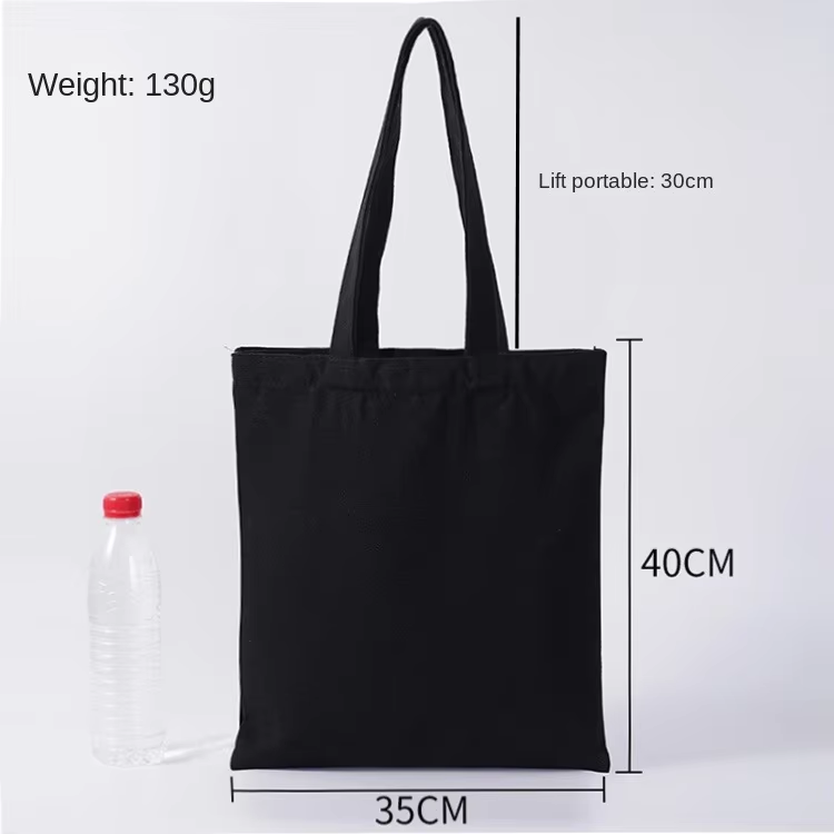 Product name Customizable Cotton Canvas Shopping Bags Large Empty Plain Grocery Bags Long Handle Recyclable Reusable Shopping Canvas Bags Model number 0105 Size 35*40CM; Hand carrier: 30cm Color Multi-options Material Canvas MOQ Customised LOGO 50 Pieces Key words canvas shopping bag plain custom canvas bag canvas bag empty large customized canvas bag cheap wholesale canvas bags Recyclable Reusable Plain Large Cotton Canvas Grocery Shopping Bags size