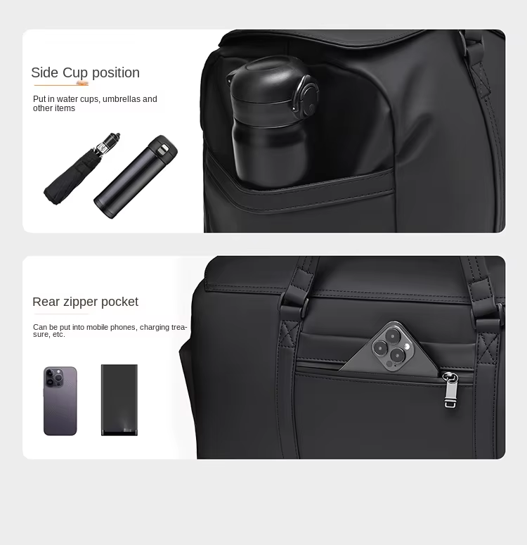 side pocket Wholesale bag Unisex Business Travel Bag