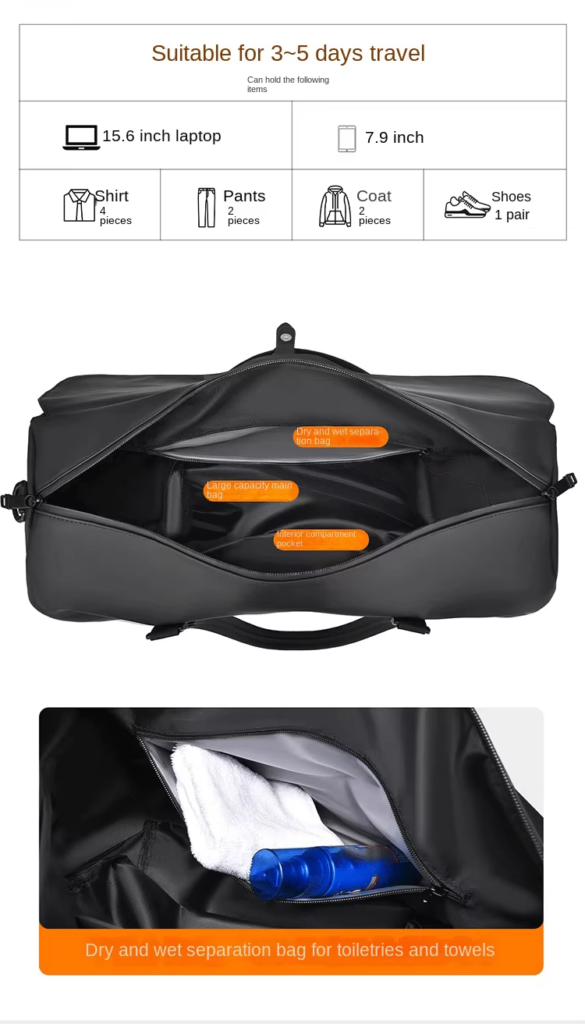 suitable Wholesale bag Unisex Business Travel Bag