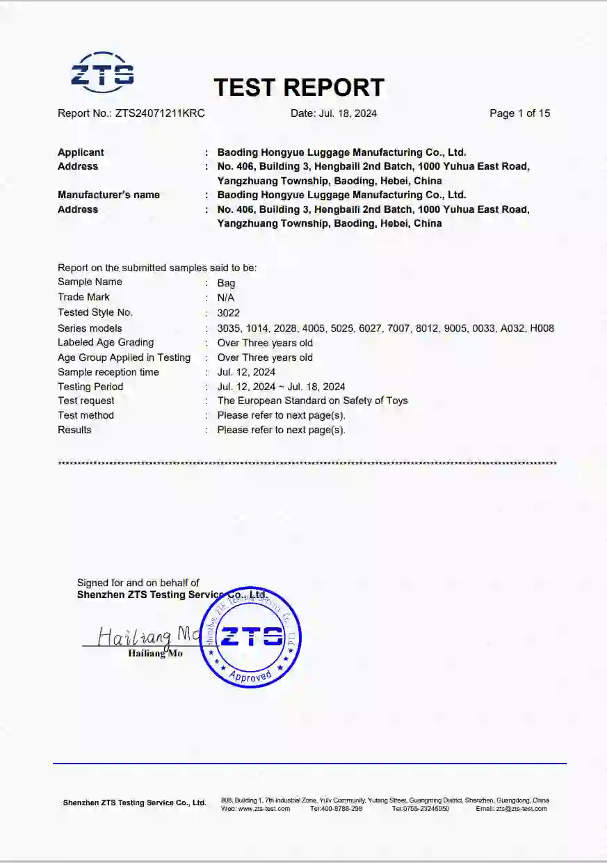 CE Certification page 2