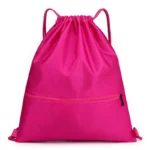 Wholesale Custom Drawstring Backpack pink