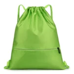 Wholesale Custom Drawstring Backpack green