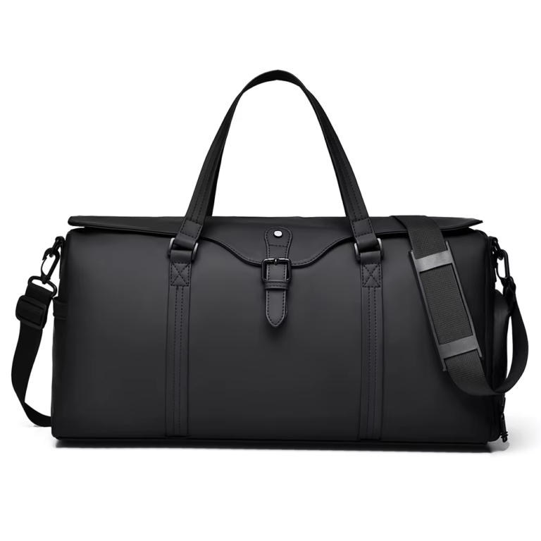 black Wholesale Luxury Unisex Business Travel Bag PU Waterproof